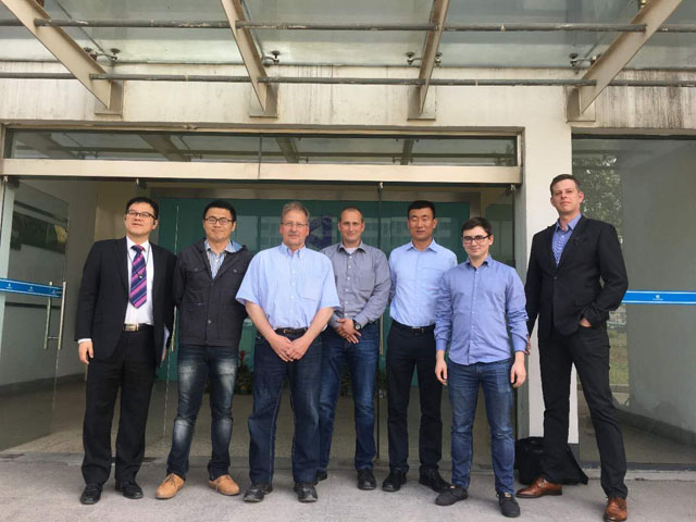 德國博澤集團(tuán)蒞臨康尼精機(jī)參觀考察