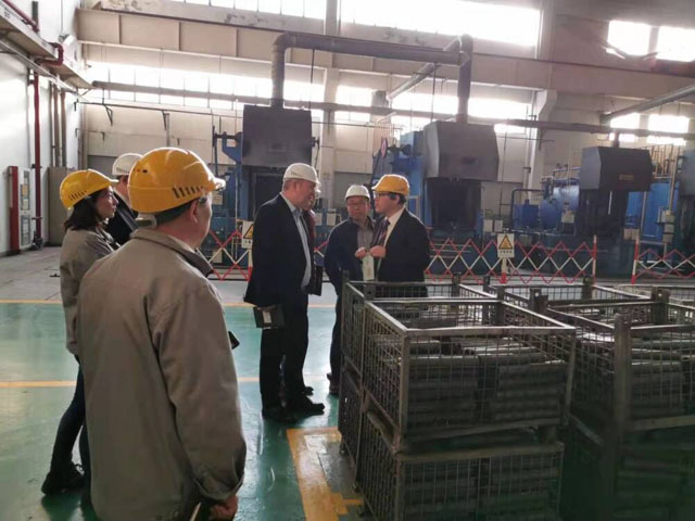 BMW（德國）公司蒞臨康尼精機調研考察